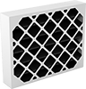 Odor-Removing Pleated Panel Air Filters