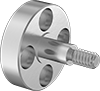 Flange-Mount Idler Rotary Shafts