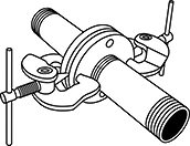 Image of ProductInUse. Front orientation. Flange Spreaders. T-Handle Flange Spreaders.