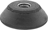 Vibration-Damping Rigid Leveling Mounts with Threaded Hole
