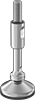 Sanitary Swivel Leveling Mounts with Threaded Stud