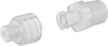 Luer Lock Tube Couplings for Plastic and Rubber Tubing—Chemicals