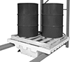 Pallet Rack Basins