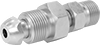High-Pressure Threaded Fittings for Compressed Gas