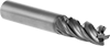 Fast-Cut Carbide Square End Mills with Chamfer Corner