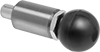 Ball-Grip Weld-On Retractable Spring Plungers