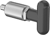T-Handle Weld-On Retractable Spring Plungers
