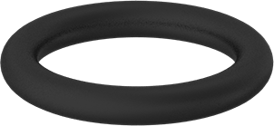 Image of Product. Front orientation. Oil-Resistant Buna-N O-Ring, 1/16 Fractional Width, Dash Number 012.