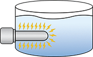 Small immersion heater