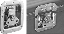 Image of Product. Front orientation. Contains MultipleImages. Draw Latches. Tight-Hold Turn-to-Open Draw Latches, Mortise Mount.