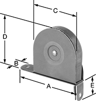 Image of Product. Front orientation. Contains Annotated. Window Balancers. Overhead-Mount Window Balancers.