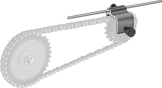 Image of ProductInUse. Front orientation. Chain Alignment Tools.