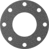 Ultra-High-Temperature Vermiculite Pipe Gaskets with Bolt Holes