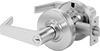 High-Traffic Key- and Button-Locking Door Handles