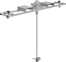 Image of Product. Front orientation. Mixers. Air-Powered Mixers for Intermediate Bulk Containers, 1 Propeller.