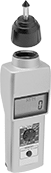 Image of Product. Front orientation. Tachometers. High-Accuracy Contact/Noncontact Tachometers.