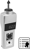 Image of Product. Front orientation. Contains MultipleImages. Tachometers. High-Accuracy Digital Contact Tachometers with Certificate of Calibration.
