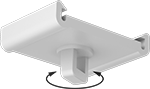 Image of Product. Front orientation. Contains Annotated. Ceiling Tile Hangers. Style J.