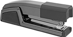 Image of Product. Front orientation. Staplers. Office Staplers, Standard Office Staplers, Beveled Rubber End Cap.