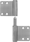 Image of Product. Front orientation. Hinges. Mortise-Mount Lift-Off Hinges, Style 2 with Mounting Holes.