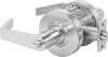 Master Keyed Key- and Button-Locking Door Handles