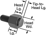 Image of Product. Front orientation. Contains Annotated. Locating and Support Buttons. Swiveling Locating and Support Buttons.