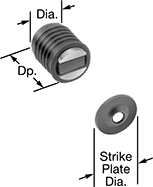 Image of Product. Front orientation. Contains Annotated. Magnetic Latches. Style 14.