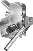 Image of Product. Counter for Wire with Cutter. Front orientation. Wire, Rope, and Cord Length Measurers. Build-Your-Own Wire, Rope, and Cord Length Measurers, Counters, For Wire, 9,999 ft. Maximum Length Measured, Cutter.