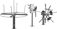 Image of Product. Bench Mount. Front orientation. Wire, Rope, and Cord Length Measurers. For Wire, Bench Mount.