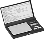 Image of Product. Front orientation. Scales. Compact Digital-Display Bench-Top Scales with Flip Cover.