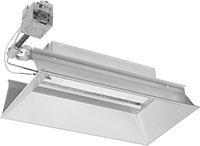 Image of Product. Front orientation. Radiant Heaters. Long-Range Ceiling-Mount Gas Radiant Heaters, 1 Burner.