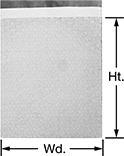 Image of Product. Front orientation. Contains Annotated. Envelopes. Antistatic Bubble Shipping Envelopes.