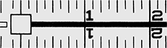 Image of Product. Front orientation. ZoomedIn view. Rulers. Tape Rulers.