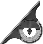 Image of Product. Front orientation. Combination Square Heads. Starrett High-Accuracy Combination Square Heads, Protractor Heads.