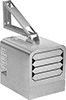 Washdown Ceiling- and Wall-Mount Large-Space Electric Heaters