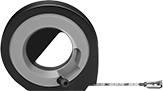 Image of Product. Front orientation. Tape Measures. Fast-Winding Long Tape Measures.