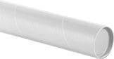 Image of Product. Front orientation. Shipping Tubes. Round Shipping Tubes with Press-On End Caps.