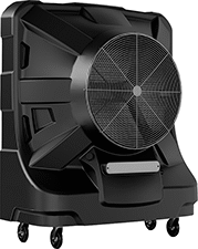 Image of Product. Front orientation. Evaporative Air Coolers. High-Output Mobile Evaporative Air Coolers, 13,250 ft³/min Airflow.