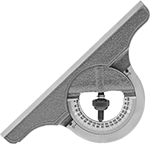 Image of Product. Front orientation. Combination Square Heads. High-Accuracy Combination Square Heads, Protractor Heads.