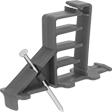 Image of Product. Front orientation. Cable Holders. Multiline Hammer-In Cable Holders.