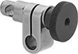 Image of Product. Front orientation. Variance Indicator Clamps. Clamps for Starrett Continuous-Dial Back Plunger Variance Indicators, Swivel Clamps.