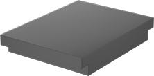 Image of Product. Front orientation. Surface Plates. Granite Surface Plates, Rectangular Plate with Two Ledges.