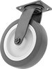 High-Capacity Washdown Casters with Polyurethane Wheels