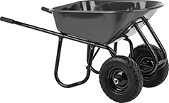 Image of Product. Front orientation. Wheelbarrows. Style B.