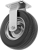 Flat-Free Casters with Polyurethane Wheels