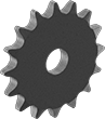 Image of Product. Front orientation. Drive Sprockets. Flat Sprockets.