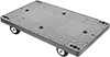 Solid-Platform Plastic Dollies