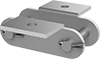 Image of Product. Front orientation. Roller Chain and Links. Flat-Edge Attachment Roller Chain Links, Connecting Links, K-1 Attachment.