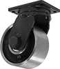 Extra-High-Capacity Hercules Casters with Metal Wheels