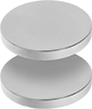 Self-Aligning Neodymium Disc Paired Magnets